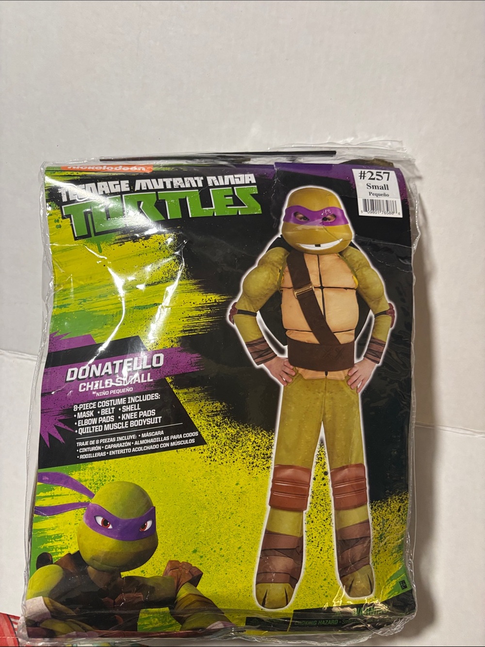 Teenage Mutant Ninja Turtles Donatello Costume - Purple & Green